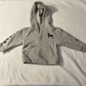 The Black Dog baby boy hoodie 0-6 months